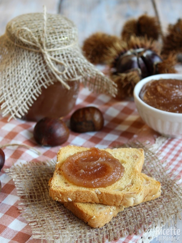 Come fare la confettura di castagne