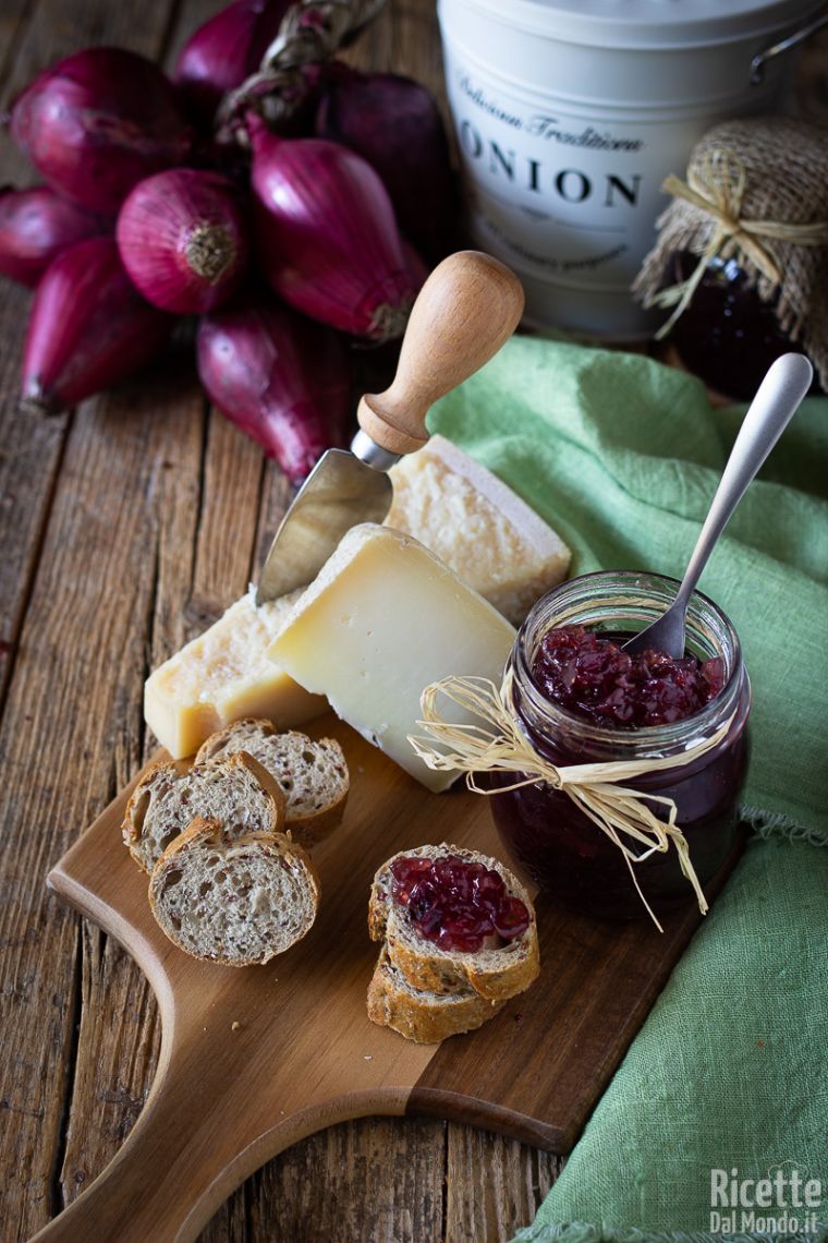 Ricetta marmellata di cipolle rosse di Tropea