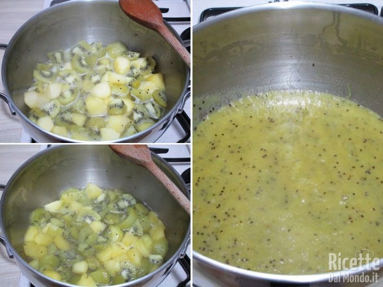 Confettura di kiwi 4