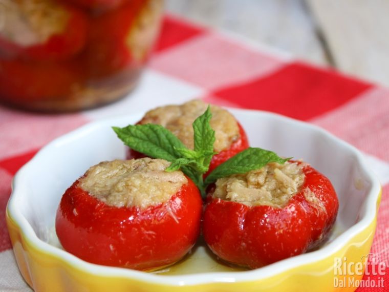 Ricetta peperoncini ripieni di tonno