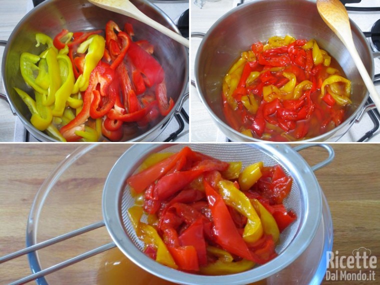 Peperoni in agrodolce 4