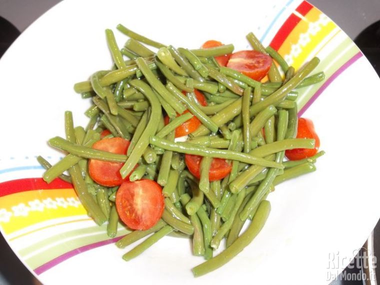 Fagiolini con i Pomororini 4