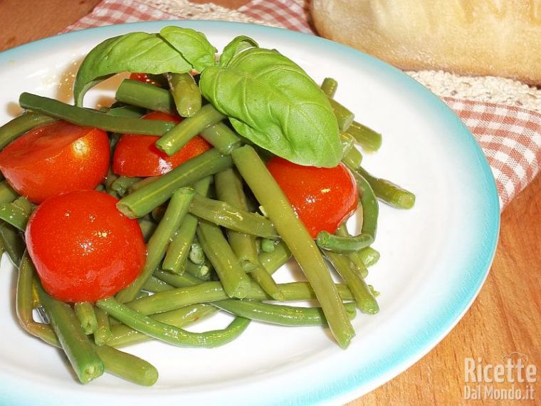 Fagiolini con i Pomororini 5
