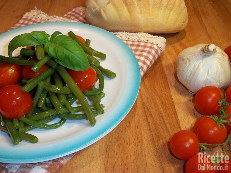Fagiolini con i Pomodorini