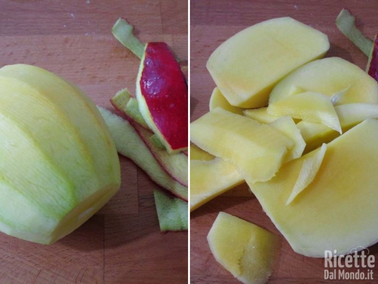 Mango e rucola in insalata 2