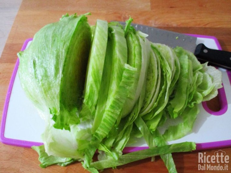 Pulire l'insalata