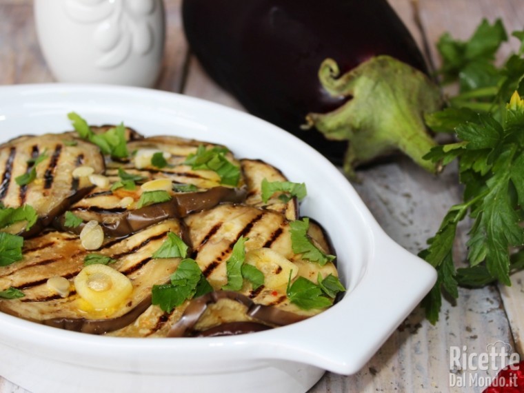 Ricetta melanzane grigliate