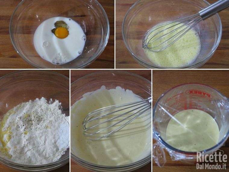 Preparare la pastella