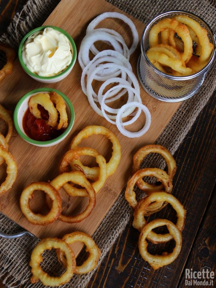Ricetta onion rings
