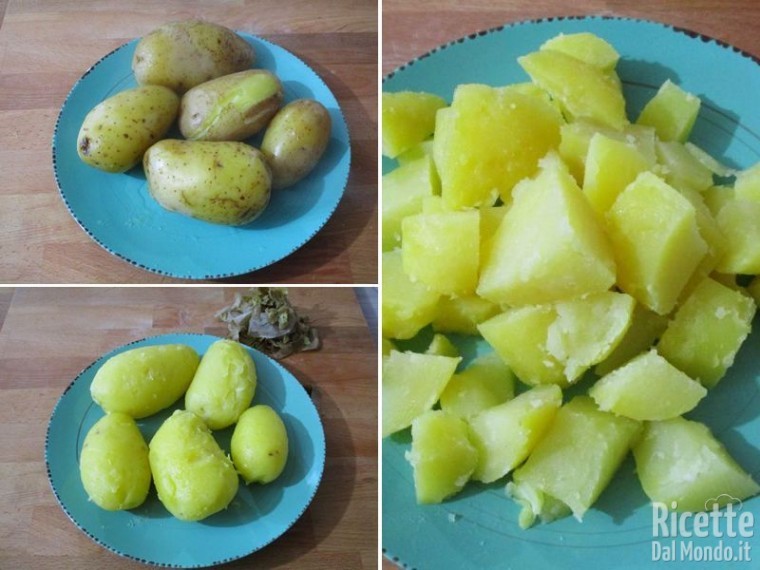 Pizzaiola di patate in padella 2