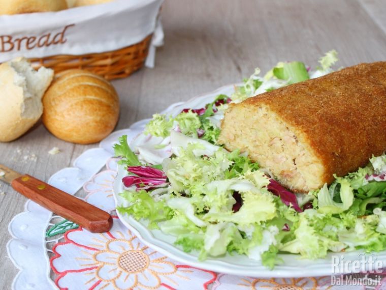 Polpettone di tonno e patate