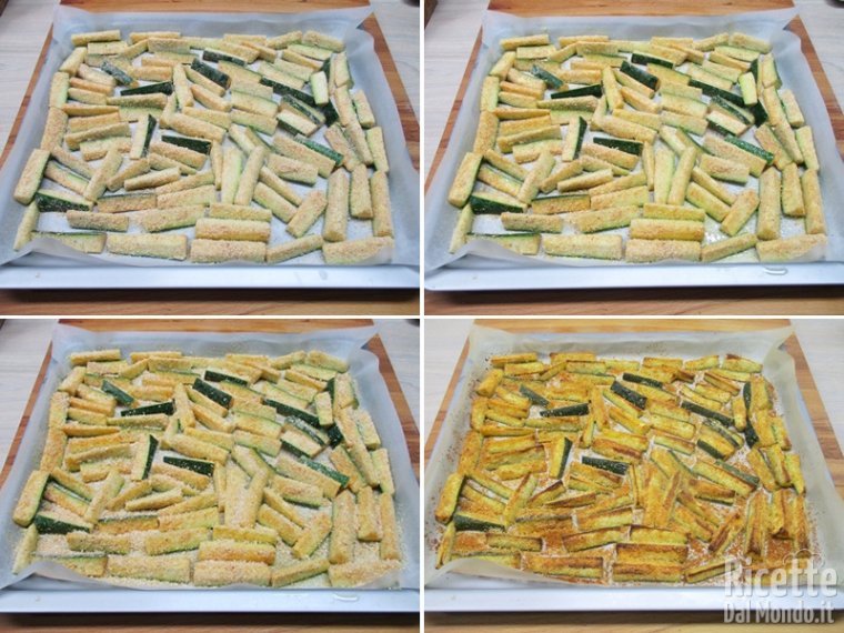 Cuocere le zucchine