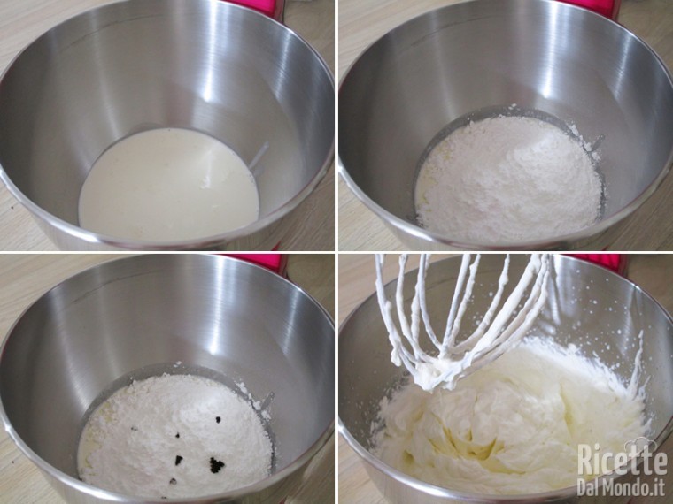 Lavorare tutti gli ingredienti insieme