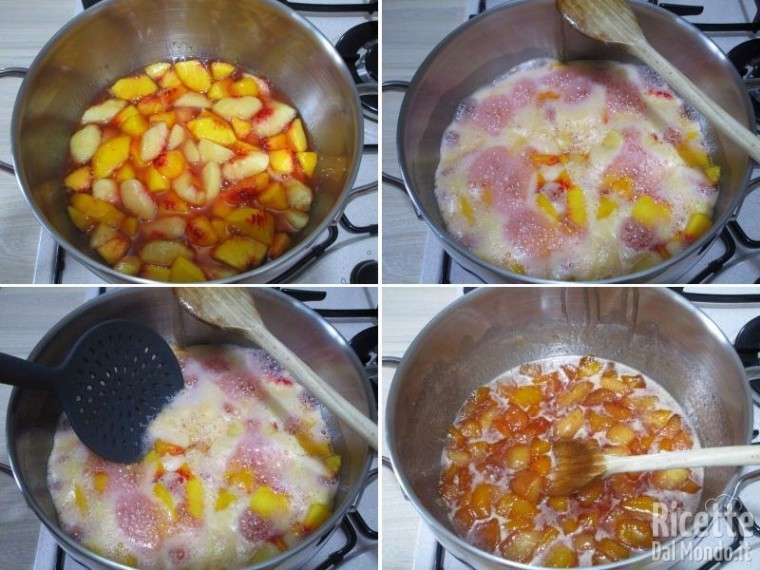 Confettura di pesche 3