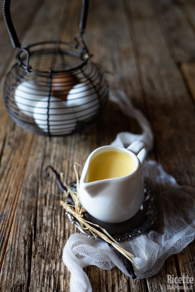 Ricetta crema inglese fatta in casa