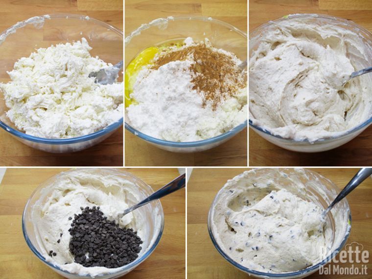 Preparare la crema di ricotta