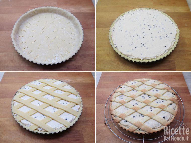 Farcire e cuocere la crostata