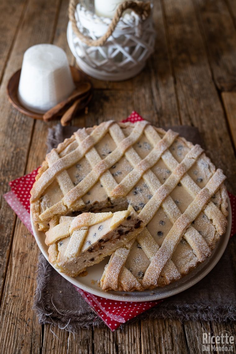 Come fare la crostata di ricotta e gocce di cioccolato