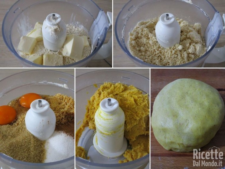 Dolce di pasta frolla alle mele 3
