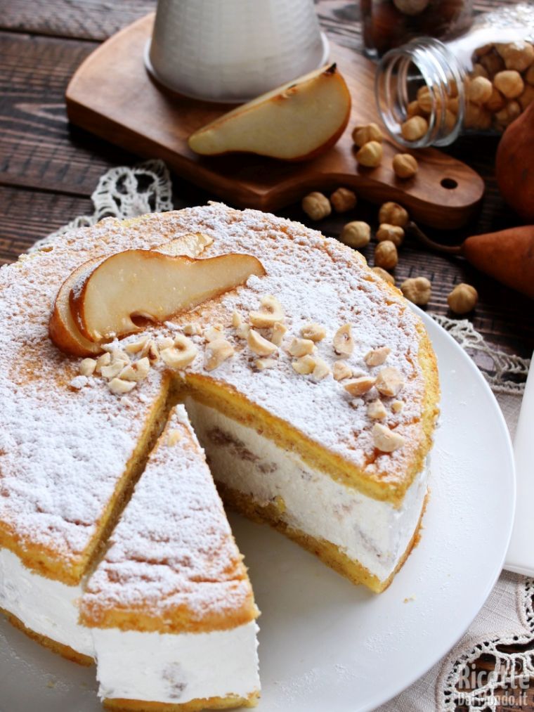 Come fare la torta ricotta e pere