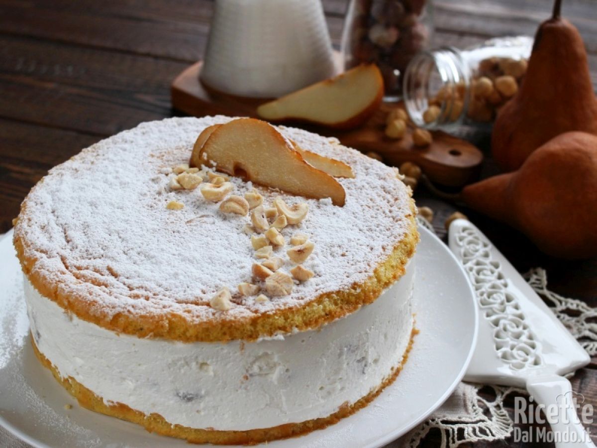 Torta ricotta e pere. La ricetta originale di Sal De Riso!