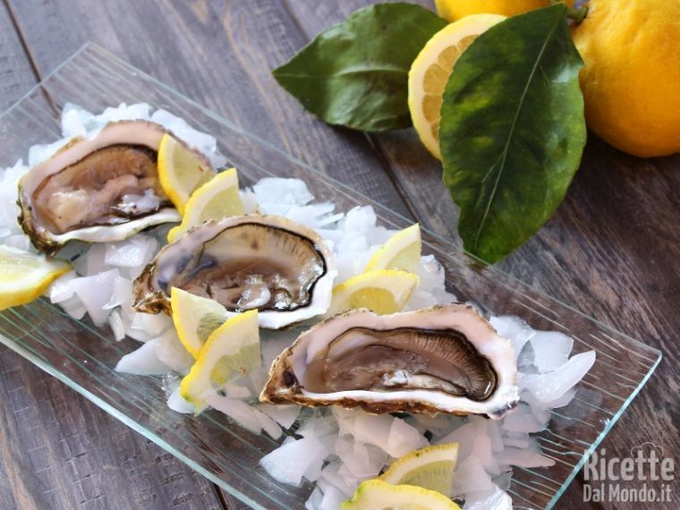 Ostriche al limone