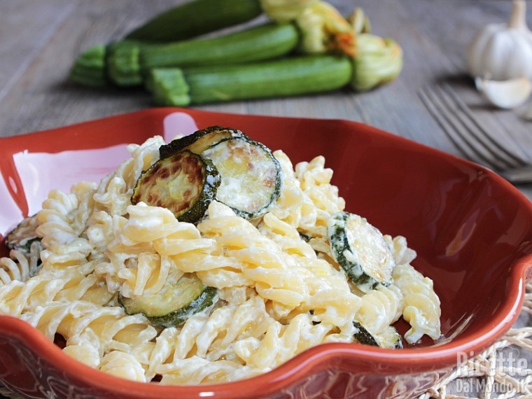 Ricetta fusilli zucchine e philadelphia
