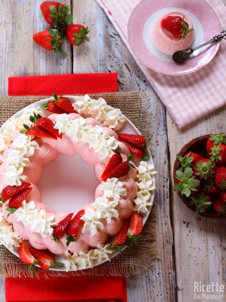 Come fare la bavarese alle fragole