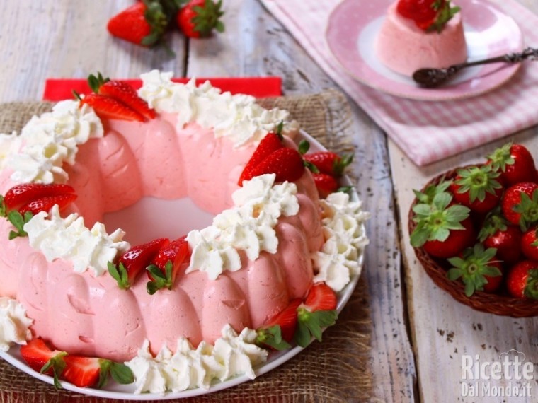 Bavarese alle Fragole