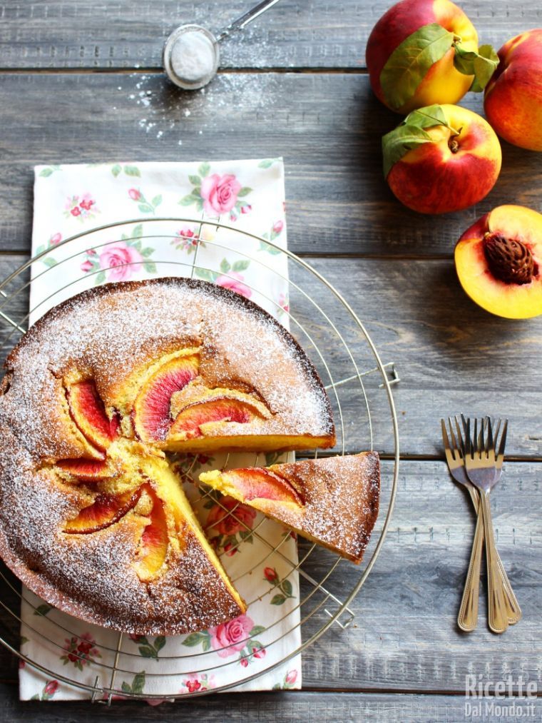 Ricetta torta di pesche