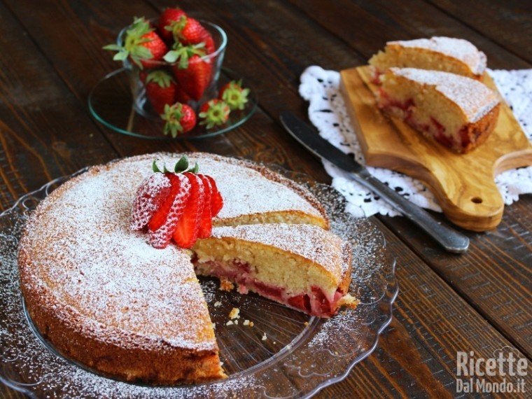 Torta di fragole