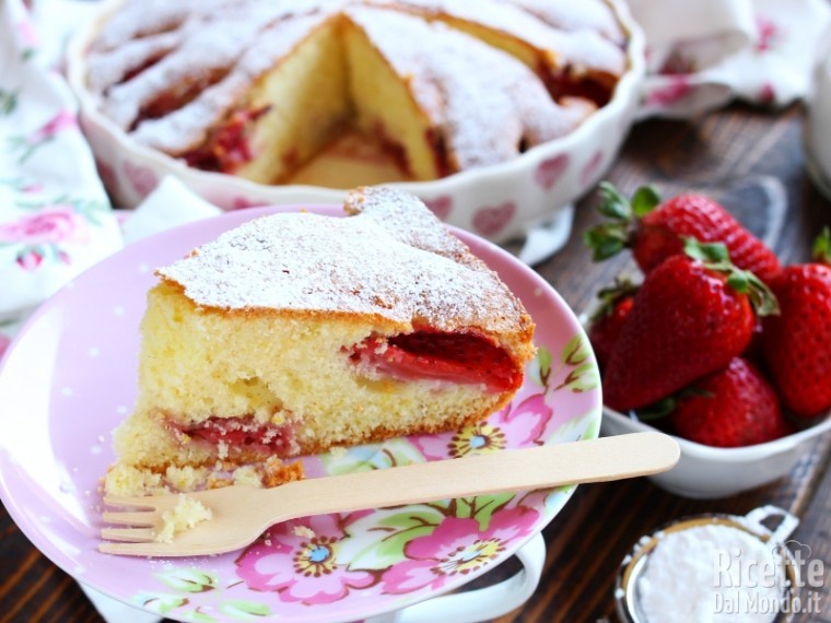 Ricetta torta di fragole soffice