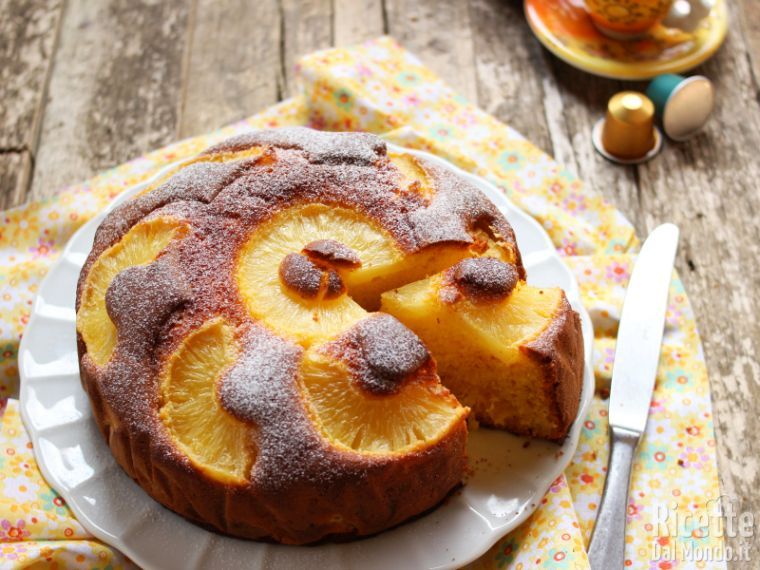 Torta all'ananas