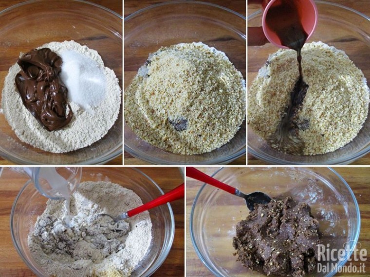 Palline di Nutella e farina di castagne 3