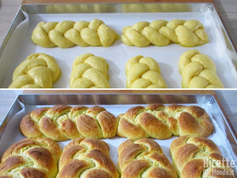 Cuocere le brioche in forno caldo