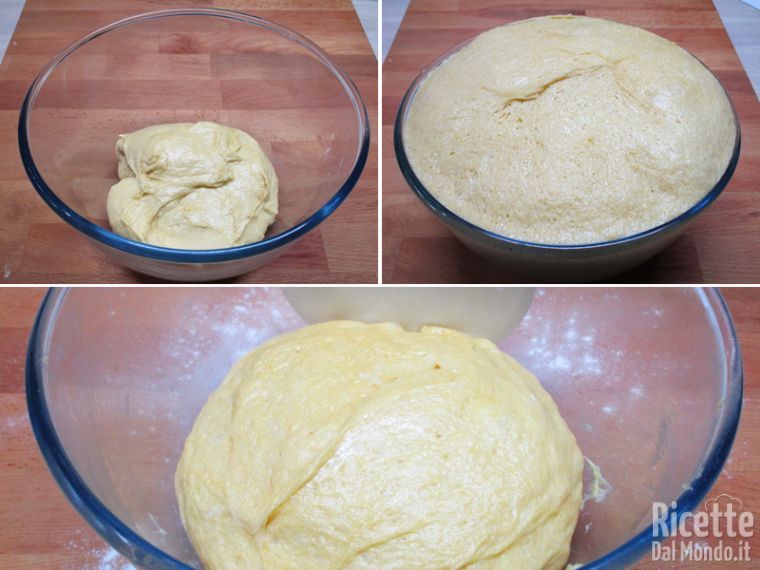 Mettere l'impasto a lievitare