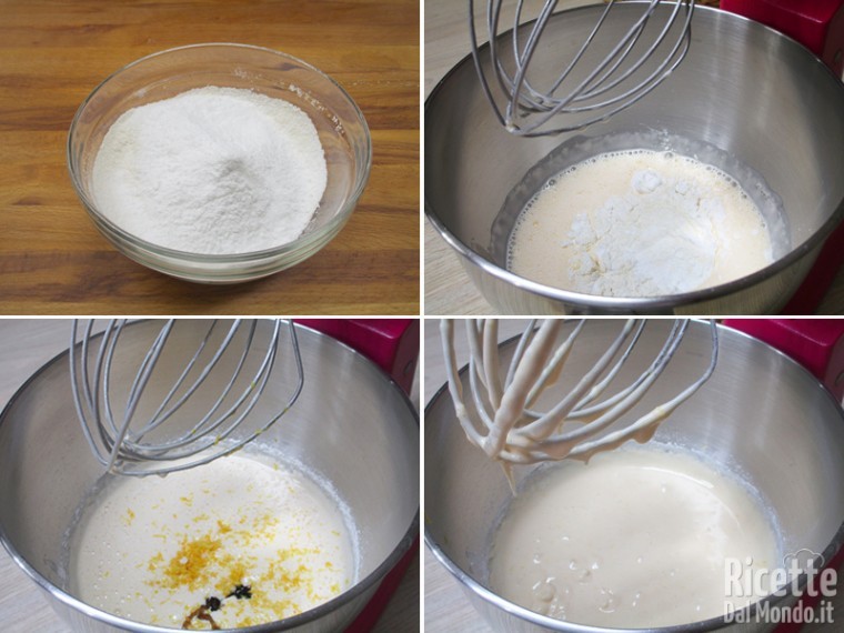 Unire gli ingredienti secchi e gli aromi