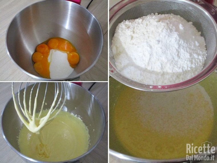 Preparare il pan di spagna
