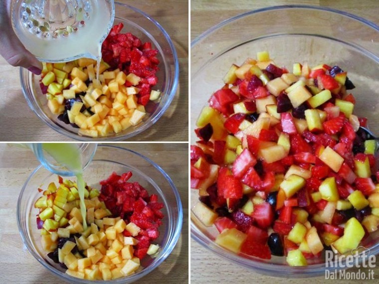 Coppe fredda di muesli e frutta fresca 3