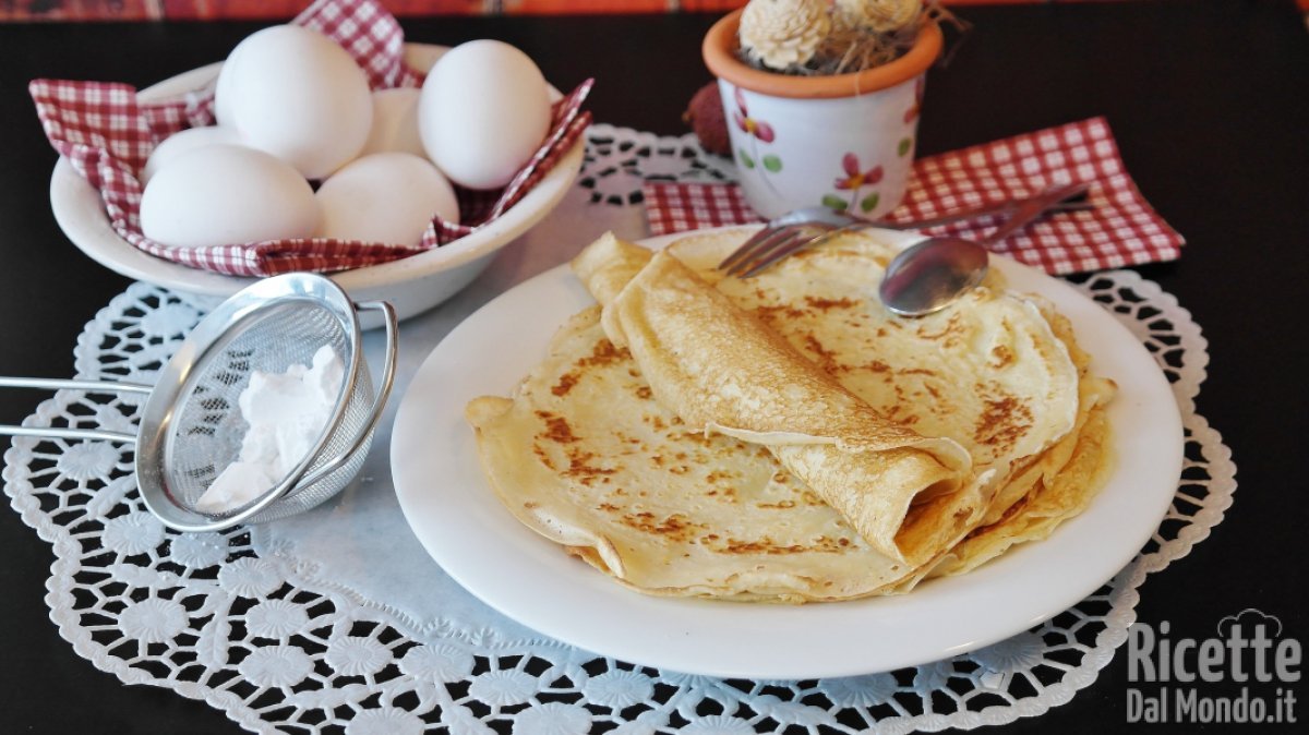 Crepes dolci e salate