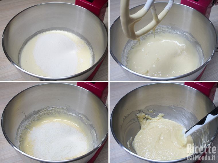 Unire gli ingredienti secchi