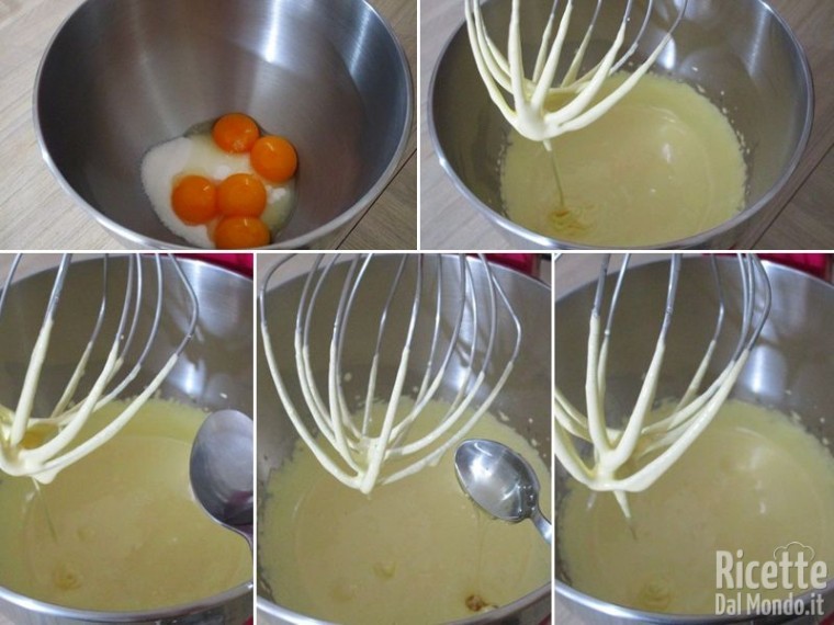 Rotolo di pasta biscuit con crema pasticcera al limone 2