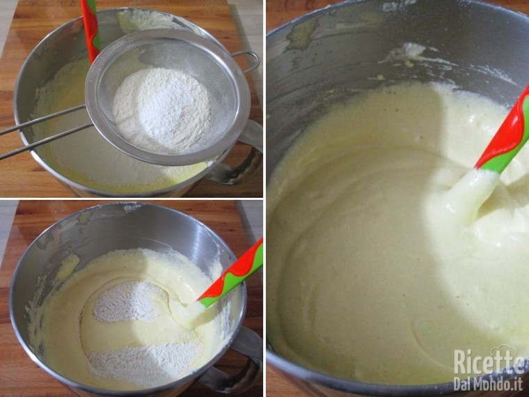 Rotolo di pasta biscuit con crema pasticcera al limone 4