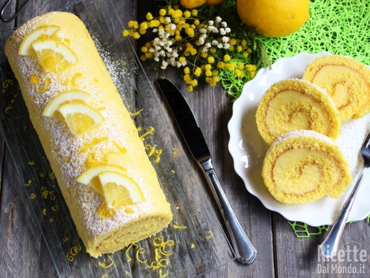 Ricetta rotolo al limone freddo