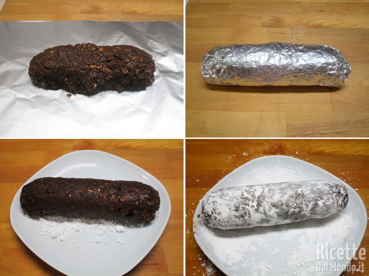 Formate il salame e lasciatelo raffreddare