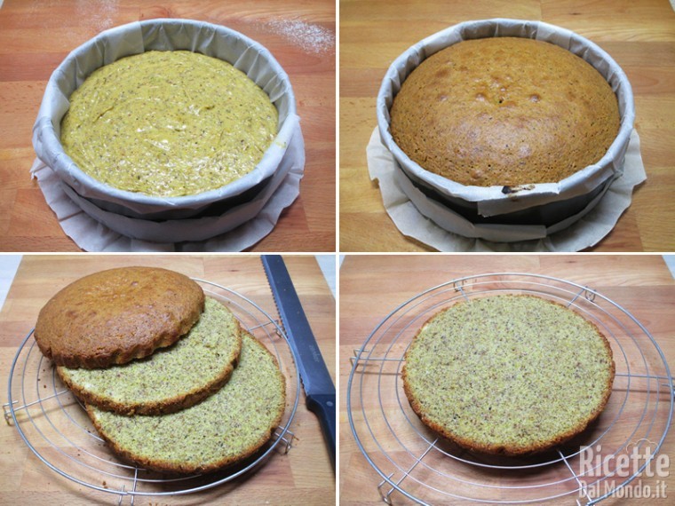 Cuocere la torta in forno caldo