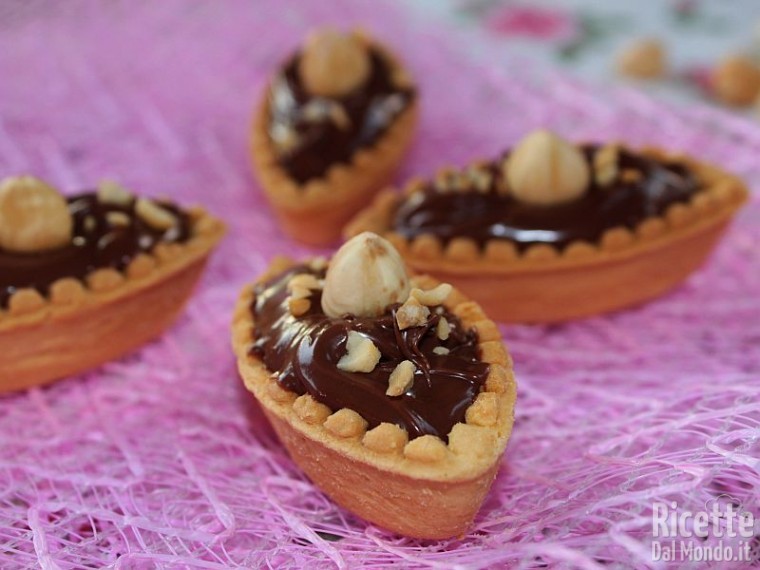 Tartellette alla Nutella