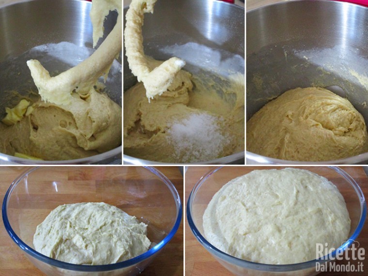 Treccia lievitata alla Nutella 4