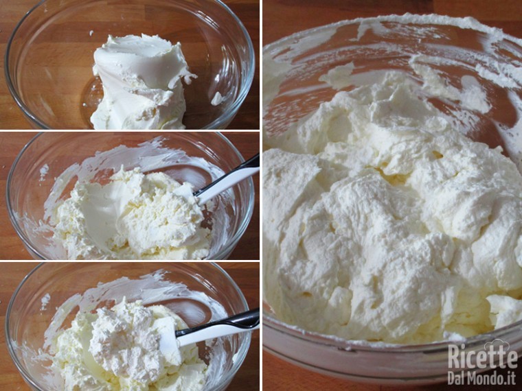 Preparare la crema al mascarpone