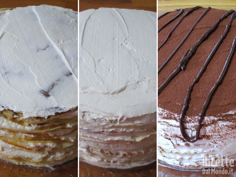 Assemblare la torta e farla raffreddare